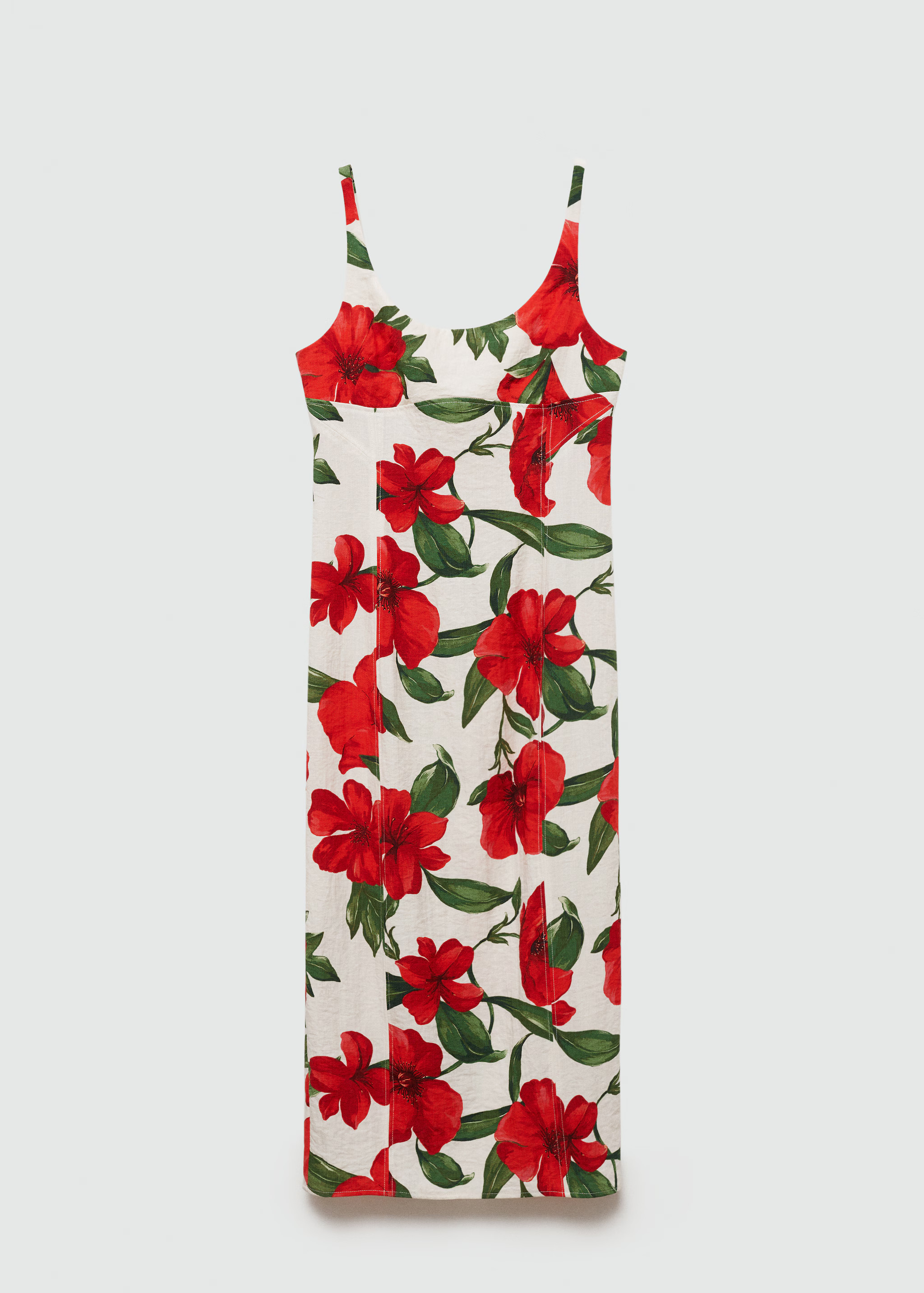 Embossed flower gown - Woman | MANGO United Kingdom | MANGO (UK)