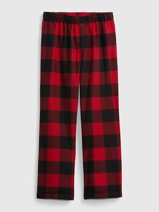 Kids 100% Recycled Flannel PJ Pant | Gap (CA)