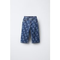 Zara - Minnie Mouse © Disney Print Culotte Jeans - Kids - Mid-Blue - Kids | Zara US