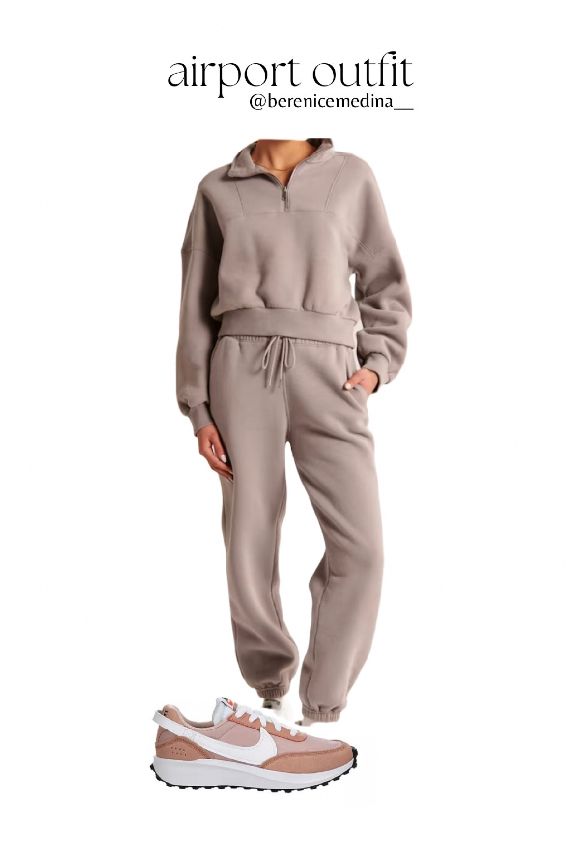 Traveling outfit

Traveling fit . Loungewear . Nude lounge set . Nike shoes . Women’s Nike shoes . Sneakers . Pullover . Airport outfit. Comfortable outfit . Kicks . 

#LTKSeasonal #LTKtravel #LTKunder100