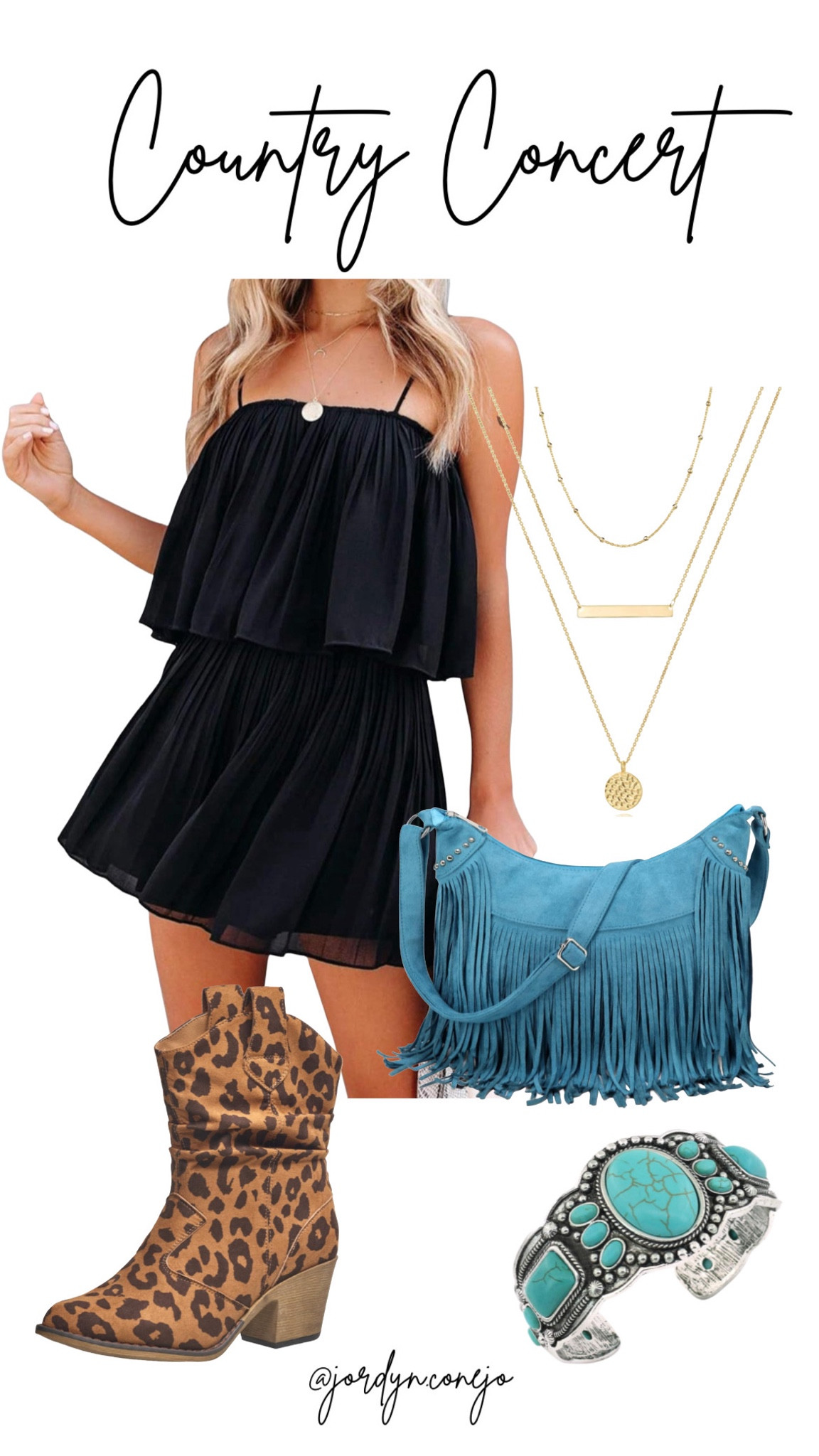Country concert outfit- Kane Brown Concert Outfit- Summer Outfit- Country Concert Boots- Cowboy Boots- Nashville Outfit- Girls Night Out Dress- Leopard Print- Fringe 

#LTKShoeCrush #LTKStyleTip #LTKMidsize