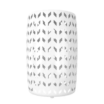 allen + roth 19.4-in H x 13.4-in W White Indoor/Outdoor Round Steel Plant Stand Lowes.com | Lowe's