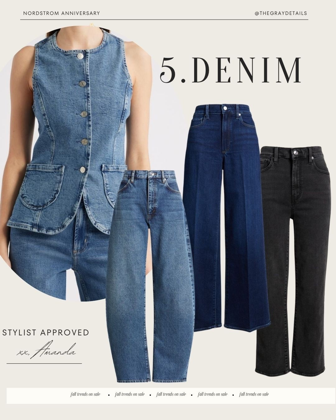 Denim sale, Nordstrom anniversary 

#LTKStyleTip #LTKSaleAlert #LTKFindsUnder100