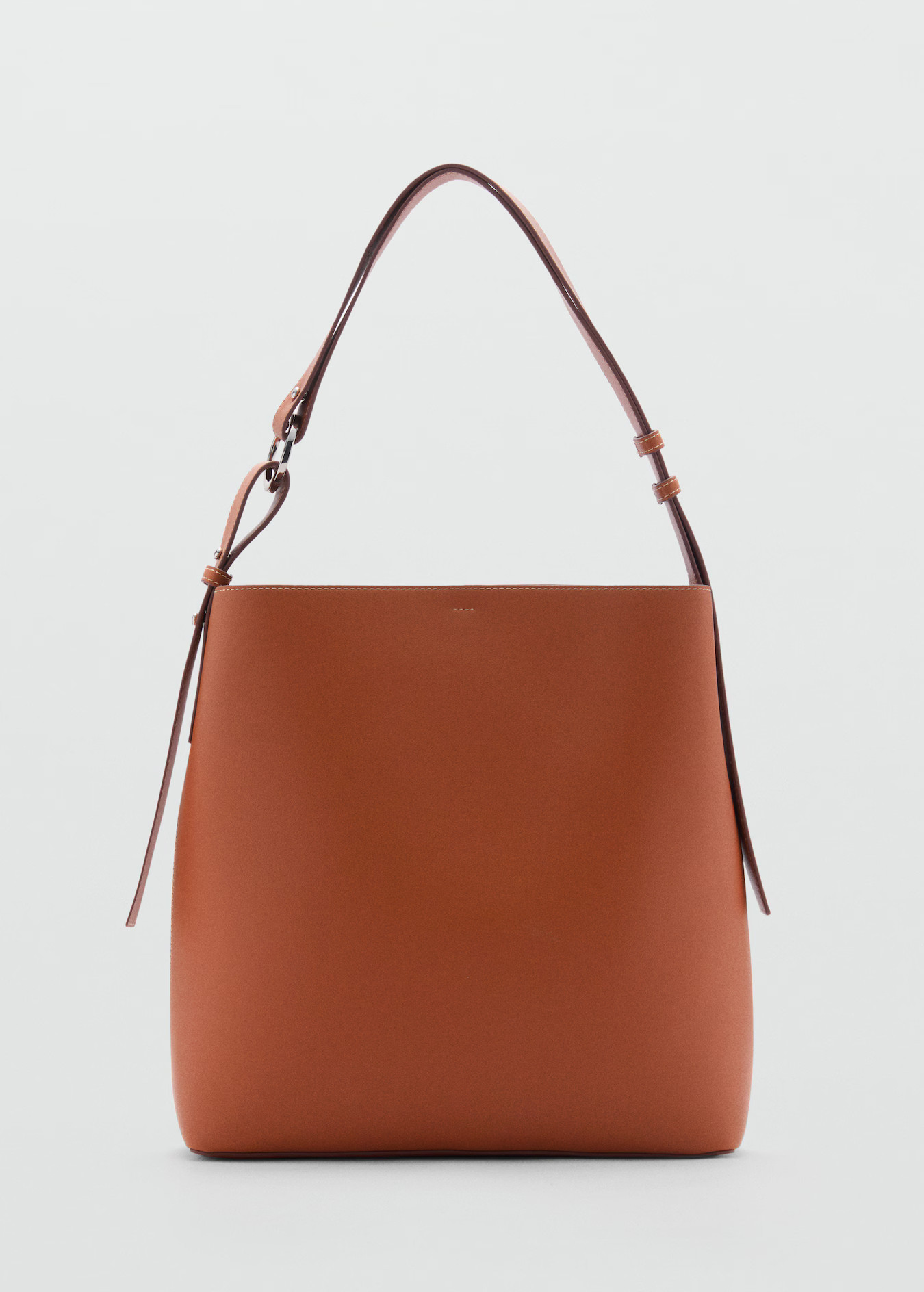 Short handle shopper bag | MANGO (US)