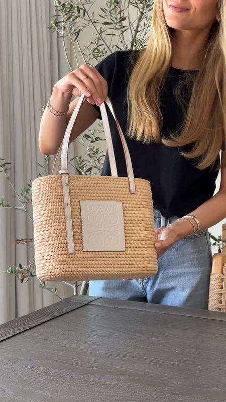 New purchase for our Tuscany trip next week ✨✨ also linking some other neutral raffia totes I love

#LTKTravel #LTKItBag