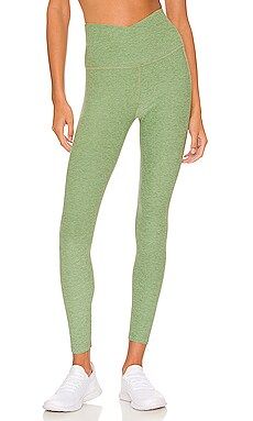Beyond Yoga Spacedye At Your Leisure Midi Legging in Rosemary Heather from Revolve.com | Revolve Clothing (Global)
