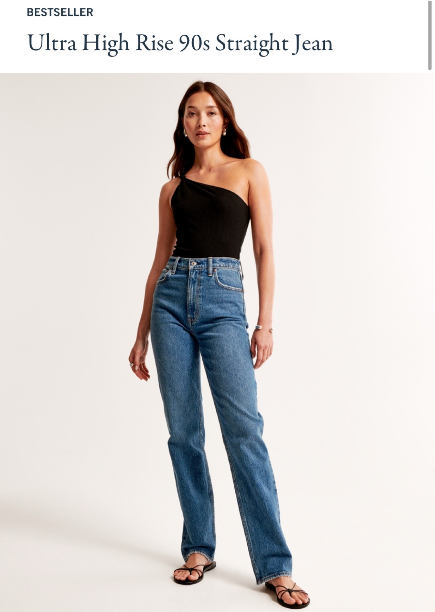 My current favorite jeans 🤩 I’m tall & grabbed the extra long length, they are amazing. A must have for my fall wardrobe!! #Abercrombie #Fall #womensjeans 
