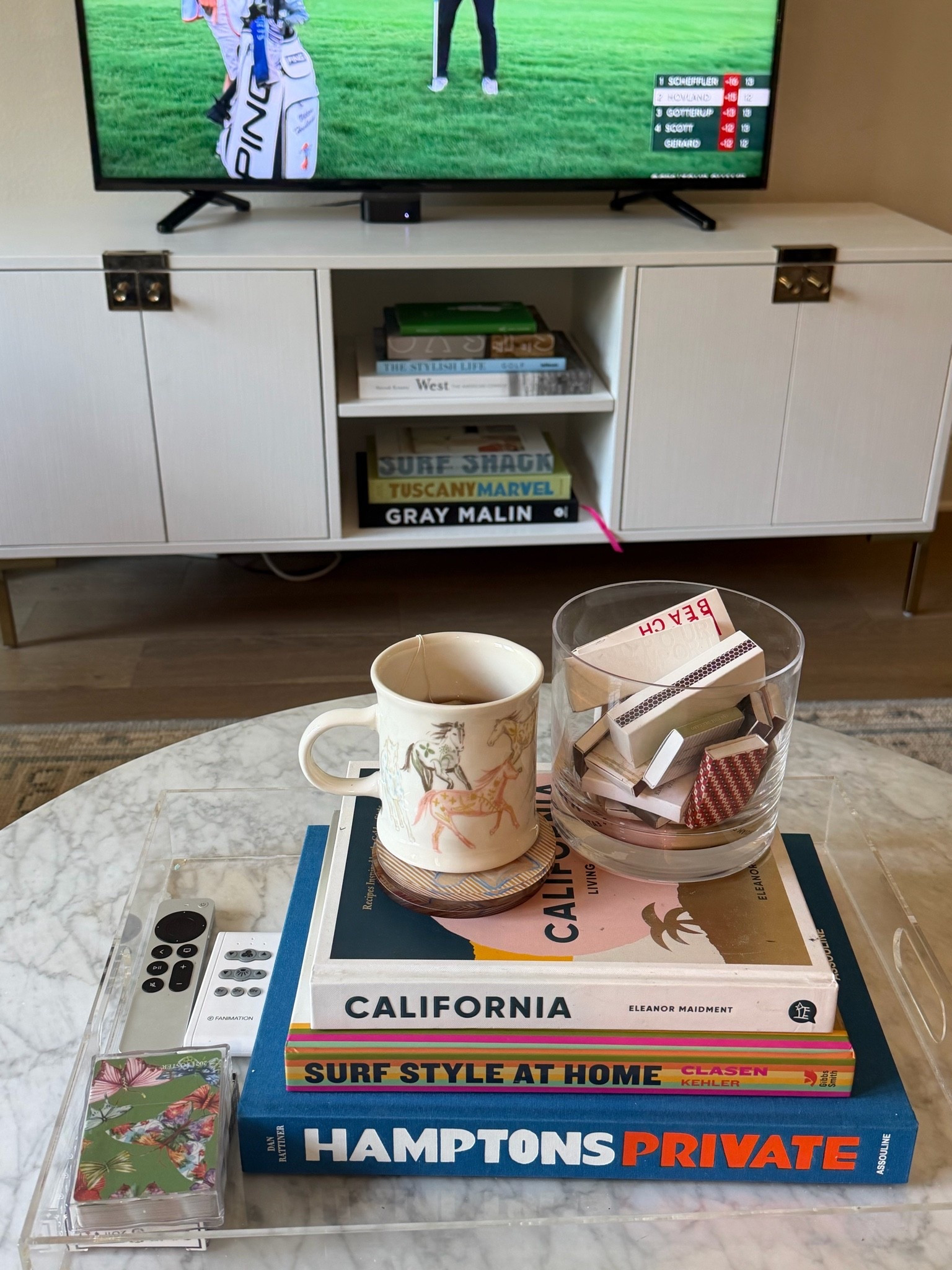 coffee table books & @Anthropologie media console 🤍🤍

#LTKHome #LTKmorningroutine #LTKSaleAlert