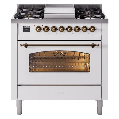 ILVE Nostalgie II 36 in Dual Fuel Range | Wayfair Professional