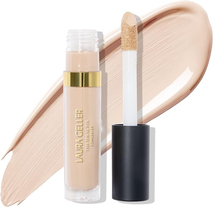 LAURA GELLER NEW YORK The Ideal Fix Concealer - Porcelain - Buildable Medium to Full Coverage Liq... | Amazon (US)