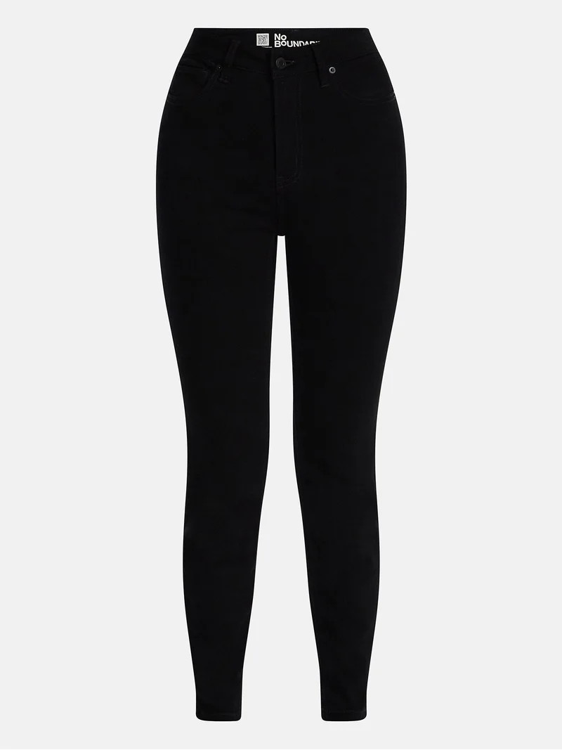 No Boundaries High Rise Skinny Jeans, 26.5", 28.5", 30.5" Inseam, Women's and Women's Plus Sizes ... | Walmart (US)