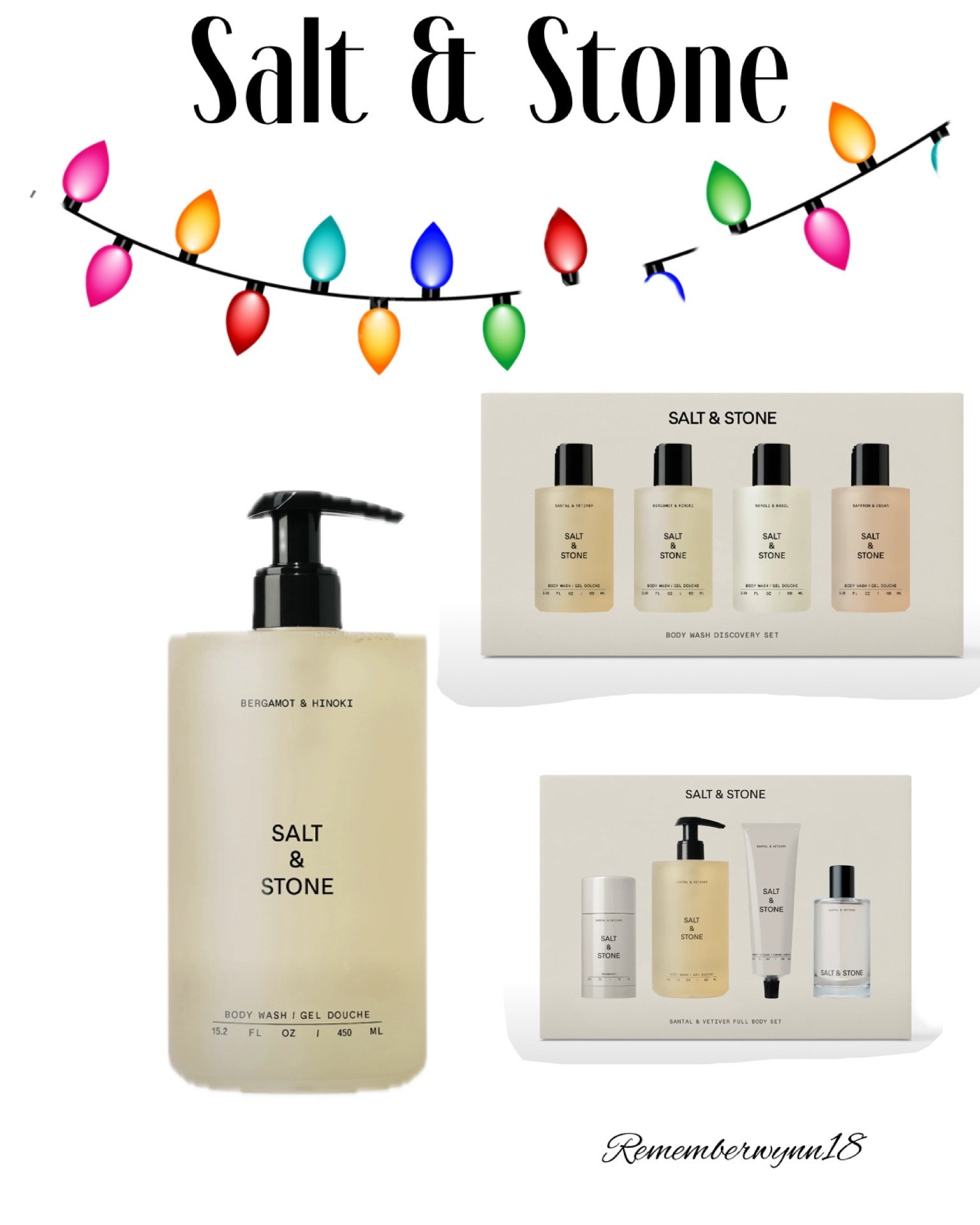 Hands down my one indulgence I’ll never apologize for!
Everything 20% off

*The Discovery Set is my favorite travel companion! 

Salt & Stone
Shower gels
Scented deodorant 
Women’s fragrance 
Rememberwynn18 

 

#LTKGiftGuide #LTKselfcare #LTKCyberWeek