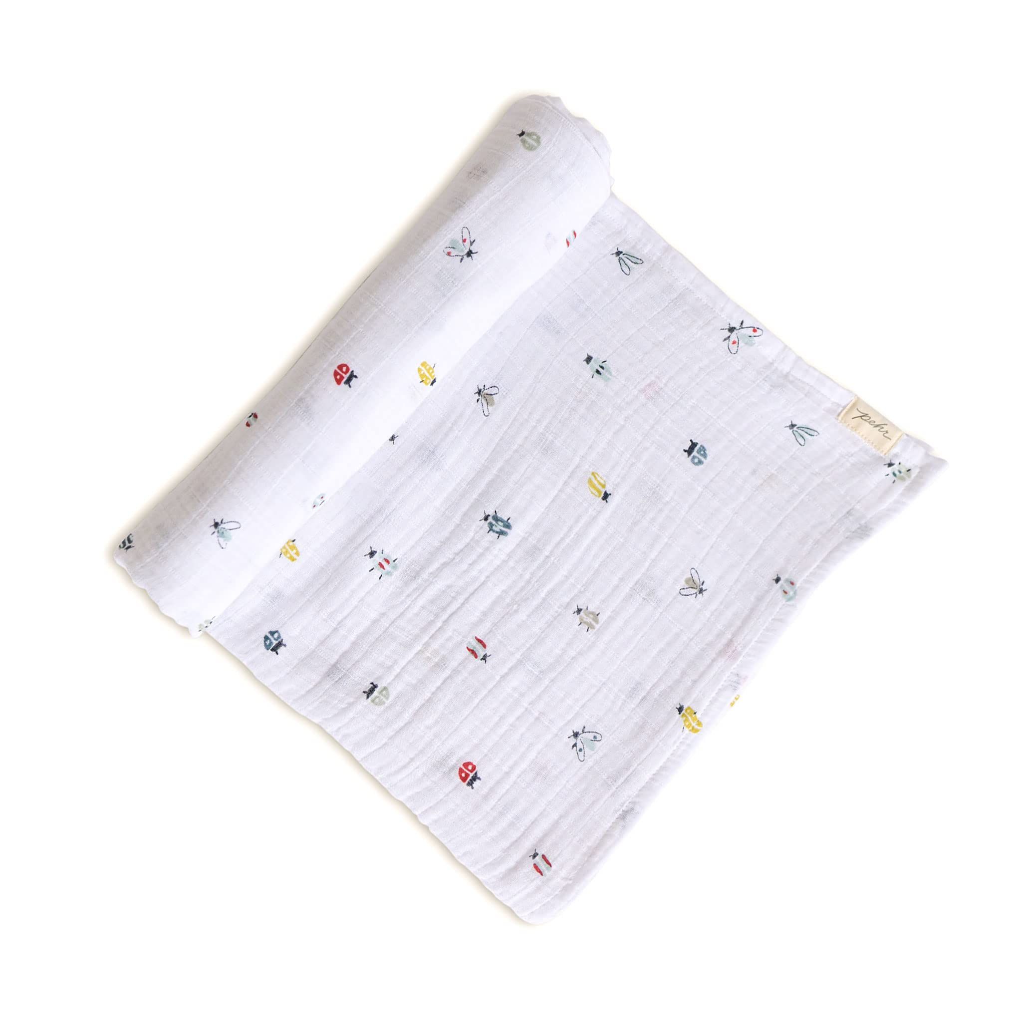 PEHR Swaddle Love Bug, Multi | Amazon (US)