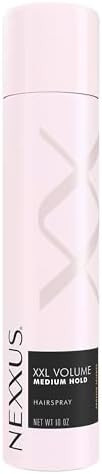 Nexxus Medium-Hold Hairspray XXL Volume for Sky-High Volume & 48H Frizz Control, with StyleProtec... | Amazon (US)