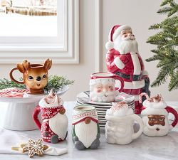 Holiday Ceramic Mug Collection | Pottery Barn (US)