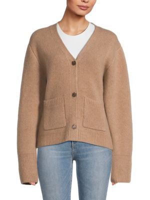Naadam Ultra Luxe Wool &amp; Cashmere Cardigan on SALE | Saks OFF 5TH | Saks Fifth Avenue OFF 5TH