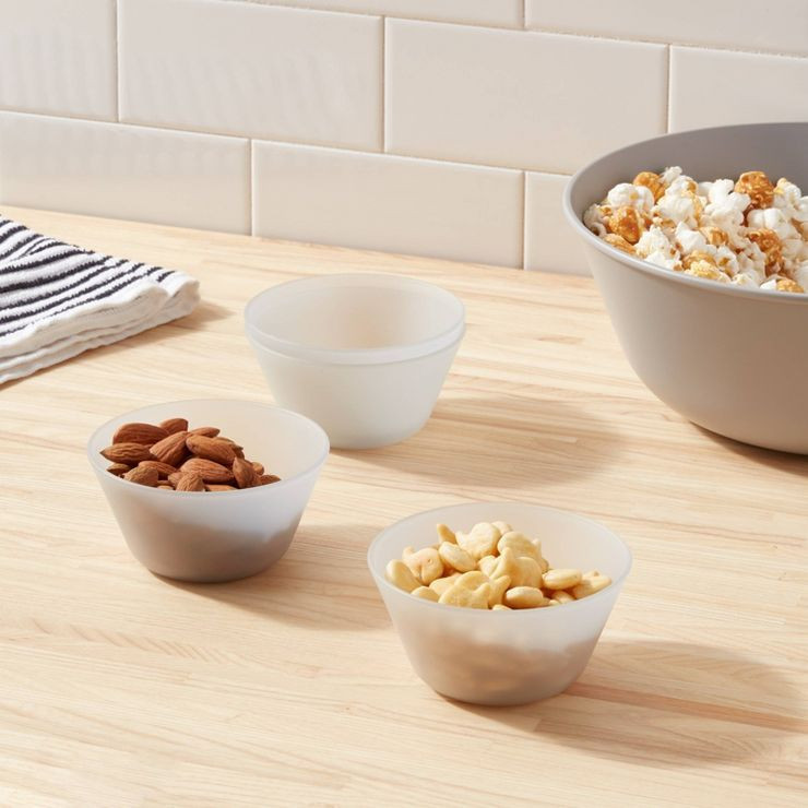 7oz 4pk Plastic Mini Bowls - Room Essentials™ | Target