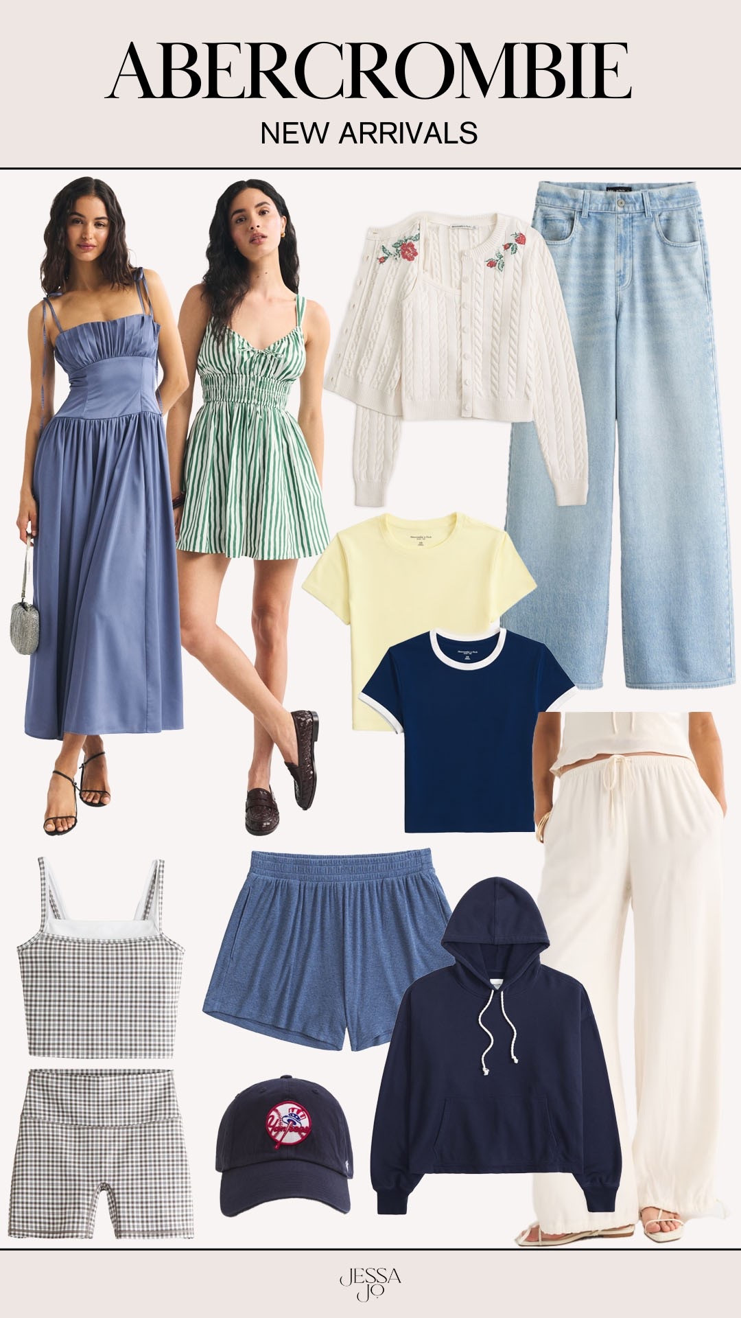 Abercrombie new arrivals. Abercrombie summer style. Abercrombie summer dress. Abercrombie denim. Abercrombie Ypb matching set. Trendy summer style.

#LTKSeasonal #LTKootd #LTKActive