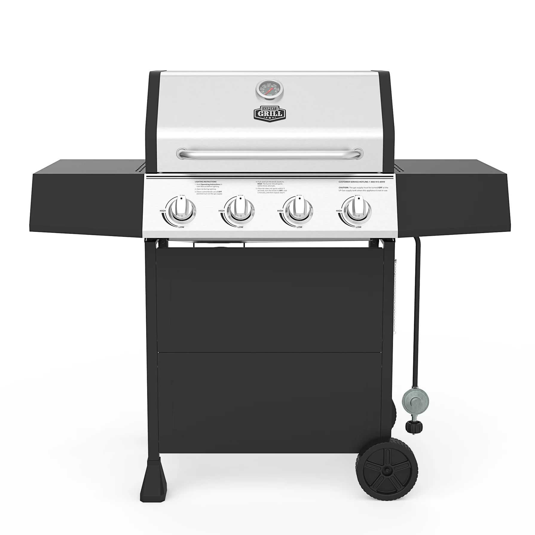 Expert Grill 4 Burner Propane Gas Grill | Walmart (US)