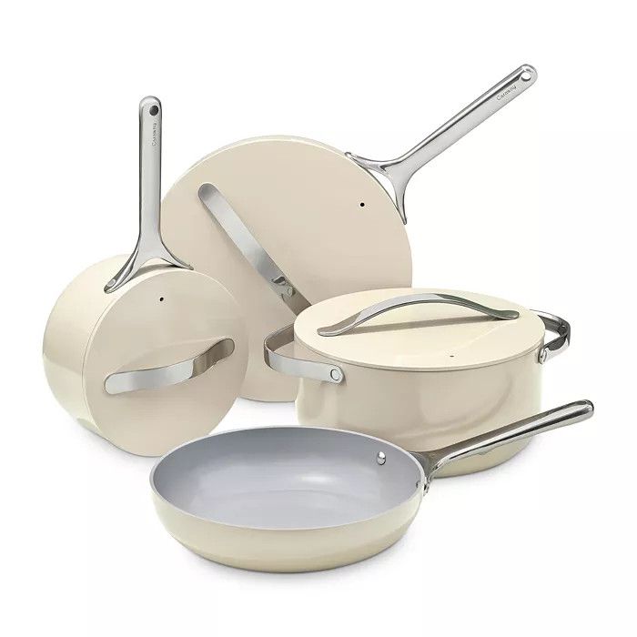 Caraway Non-Toxic Ceramic Non-Stick Cookware 7-Piece Set | Bloomingdale's (US)