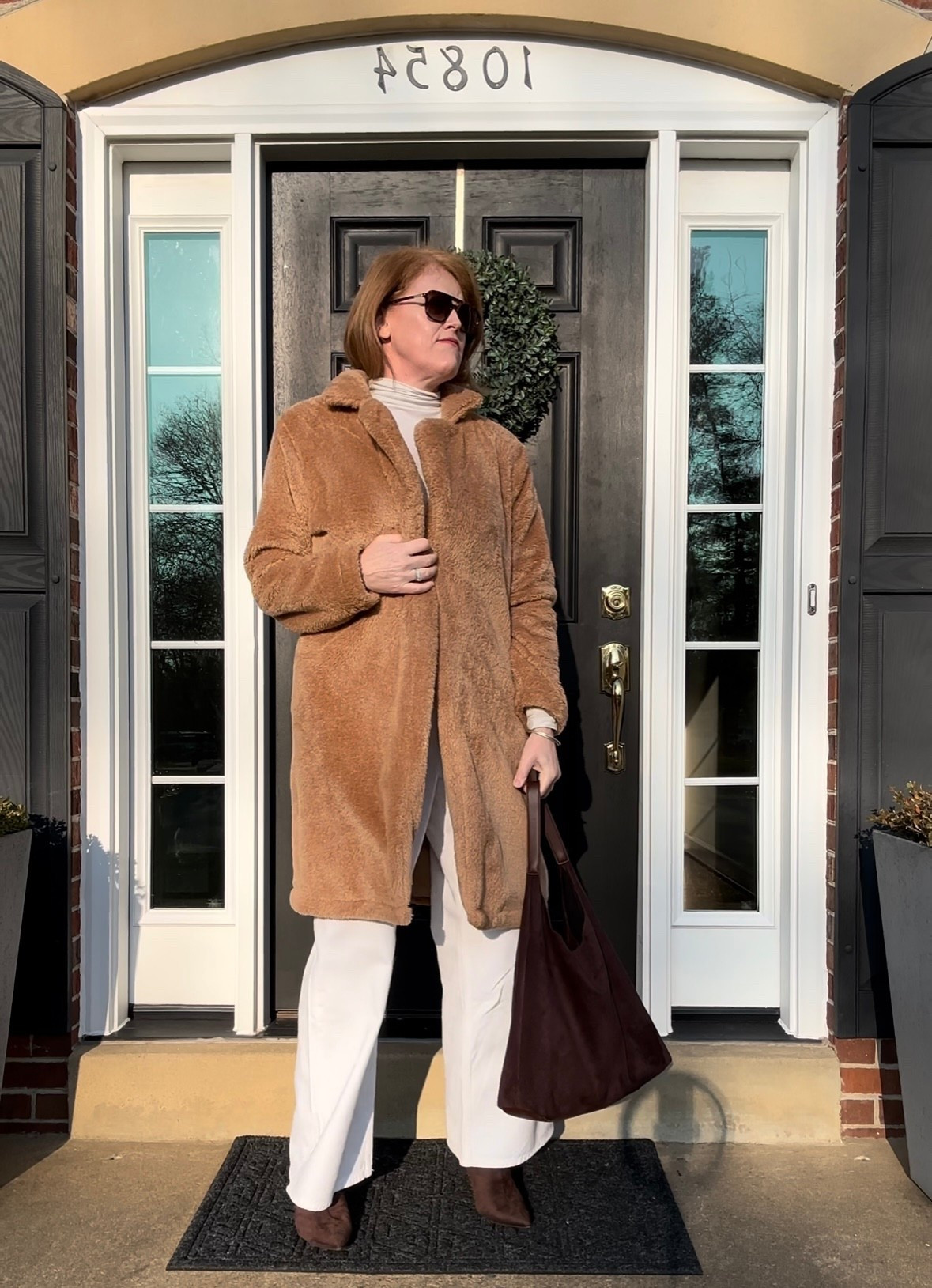 Why are you wearing your fuzzy coat to coffee? Because life’s too short to wear boring coats. 

#LTKdayinmylife #LTKOver40 #LTKMidsize