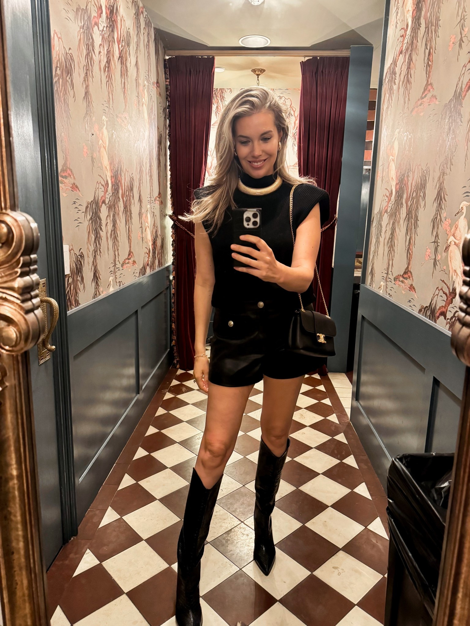 This black sleeveless shoulder pad sweater is one of my favorite Amazon buys ever, I have 3 colors and have worn for the last 3 years. The exact listing is sold out so added others! Purse linked in different sizes

#LTKFindsUnder50