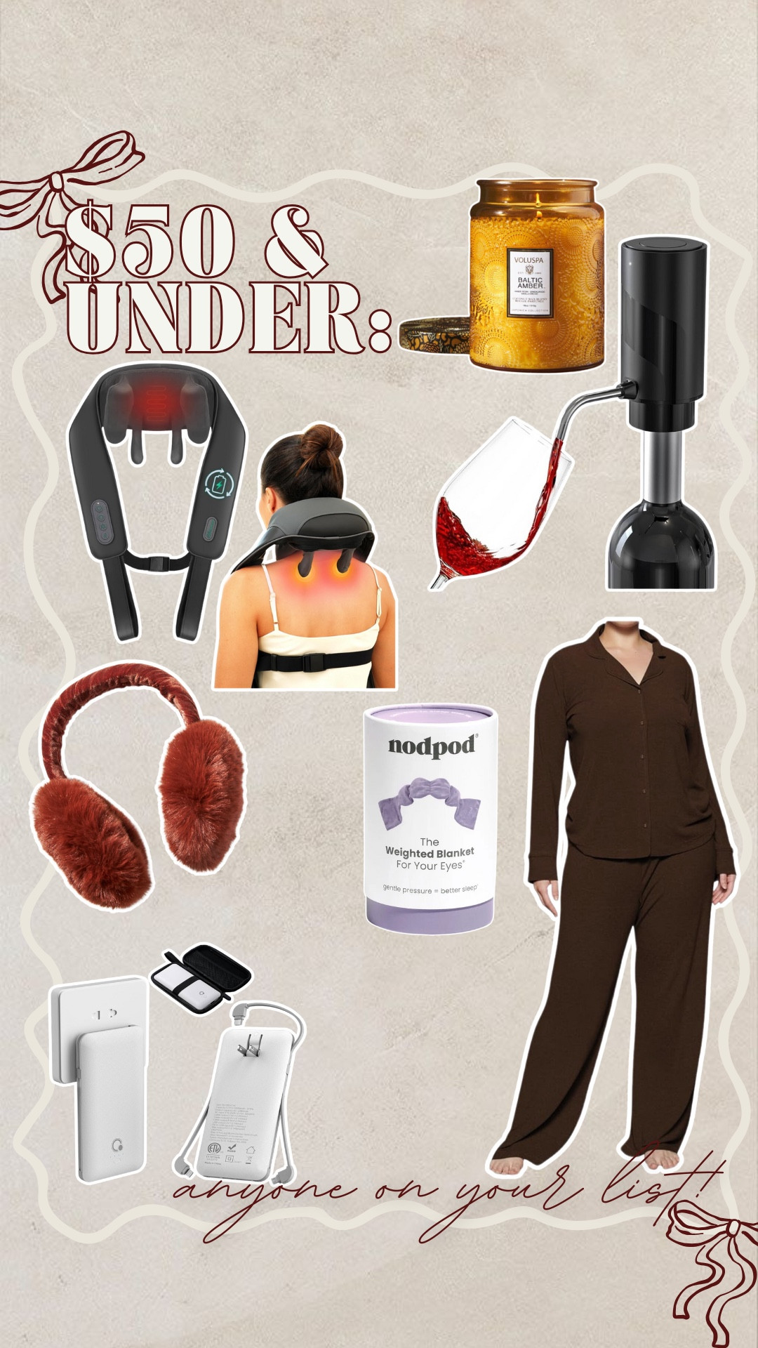Gift ideas $50 & under!

#LTKCyberWeek #LTKFindsUnder50 #LTKGiftGuide