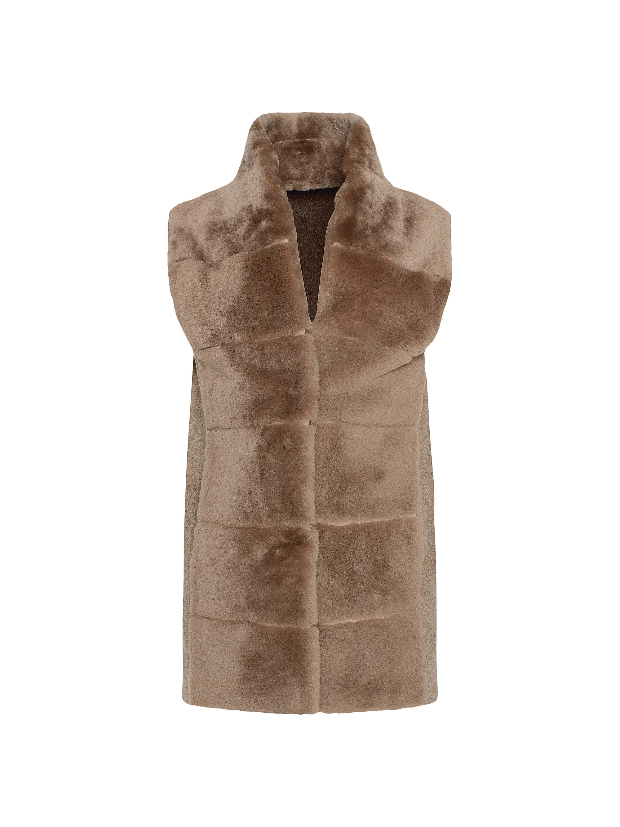 Reversible Select Shearling Lamb Vest | Saks Fifth Avenue