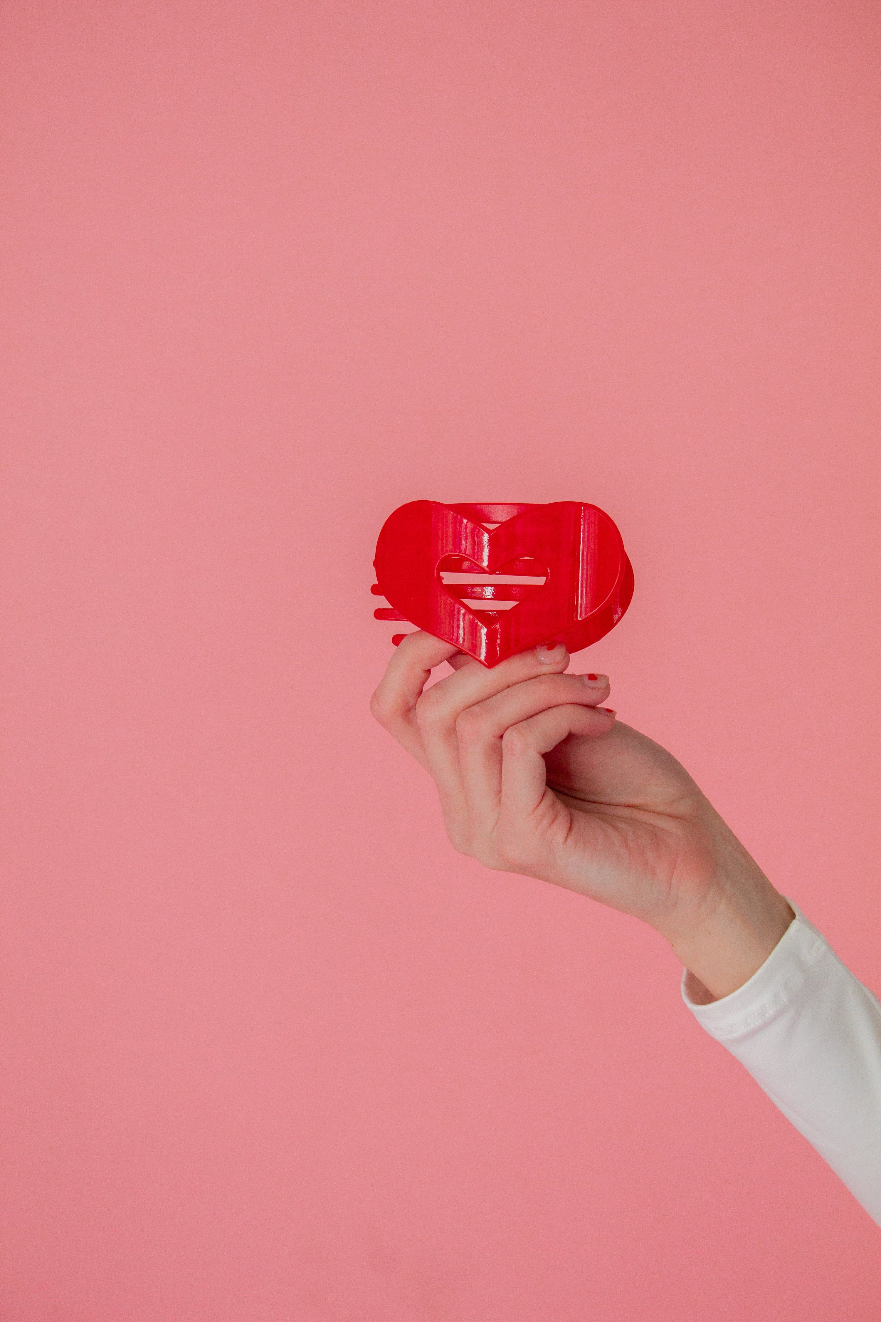 Flat Heart Claw Clip | Shop Andi