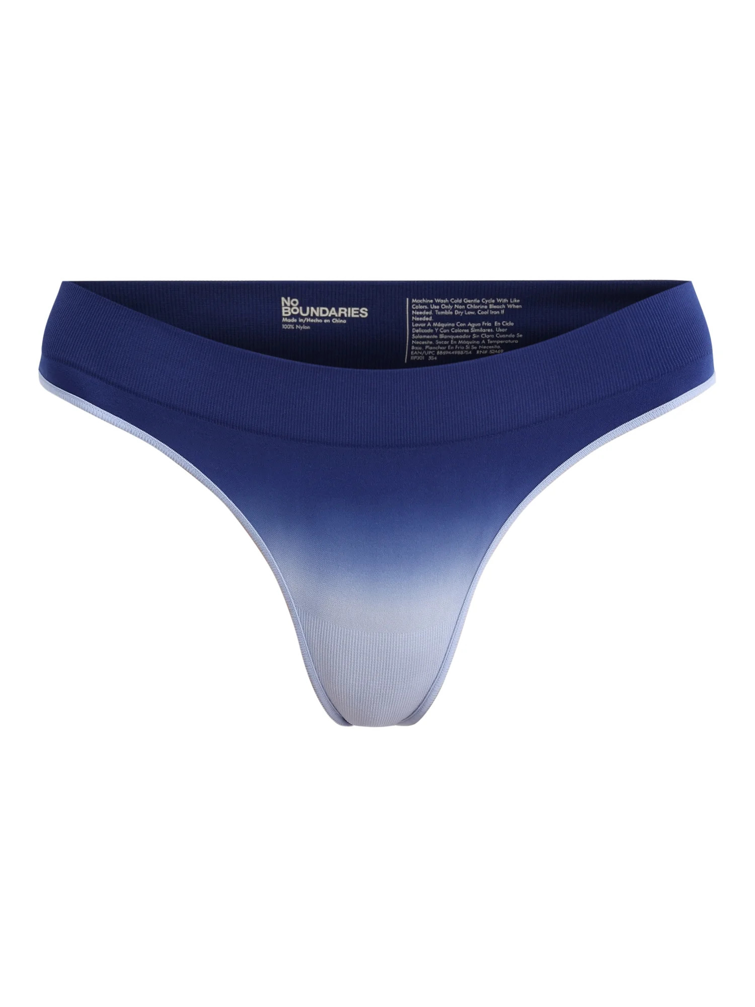 No Boundaries Women's Seamless Thong Panty, Sizes XS to XXXL - Walmart.com | Walmart (US)