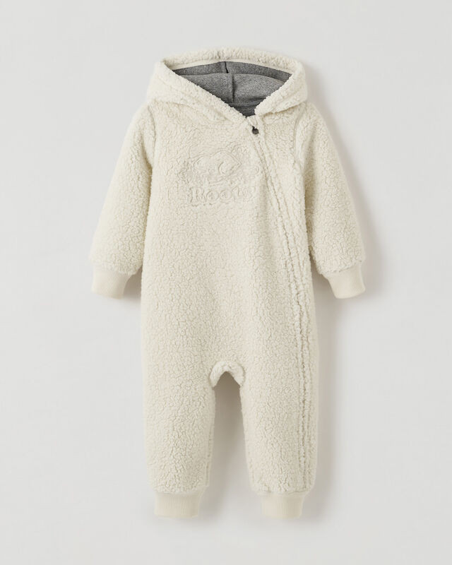 Baby Cooper Sherpa Romper | Roots (CA)