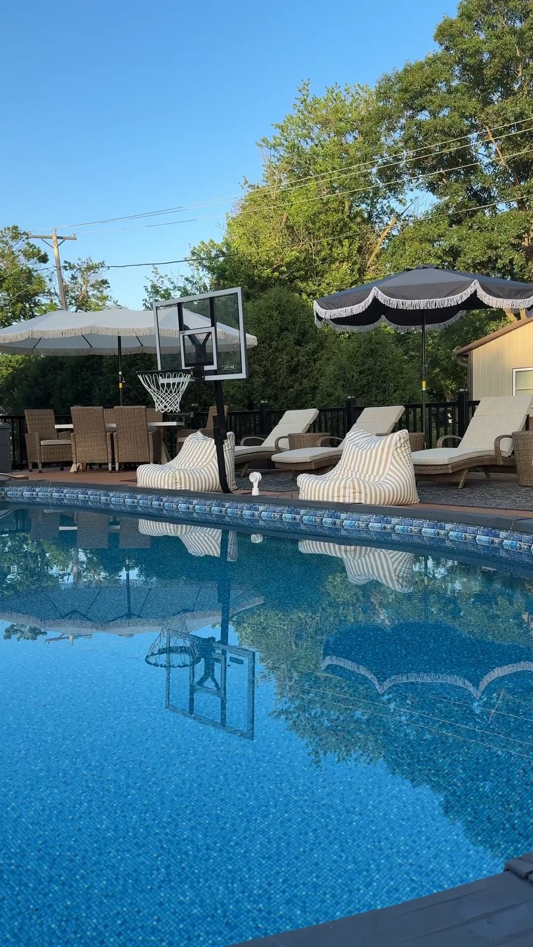 Luxury Above Ground Pool Deck Decor

 | Outdoor Patio Furniture | Fringe Tilt Umbrella | | Backyard Patio | Backyard Furniture | Backyard Pool | Backyard Decoration | Outdoor Pillows | Outdoor Decor | Waterproof Outdoor Rug 8x10 | Poolside Decor | Outdoor Chaise Lounge Chair with Cushions | Outdoor Bean Bag Chair | Stripe | Beige | Neutral | Tan | Taupe | Brown | Gray | Farmhouse | Wicker Furniture | Accent Table | Side Table

#LTKHome #LTKSeasonal