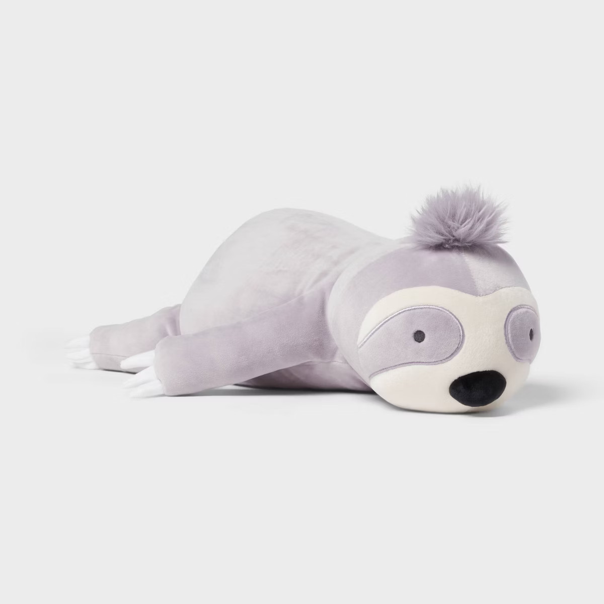 Sloth Weighted Plush Kids' Throw Pillow Gray - Pillowfort™ | Target