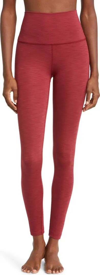 Heather High Waist Rib Leggings | Nordstrom