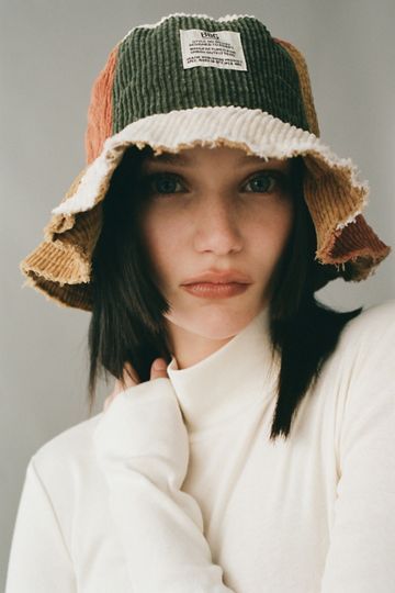 BDG Patchwork Corduroy Bucket Hat | Urban Outfitters (US and RoW)
