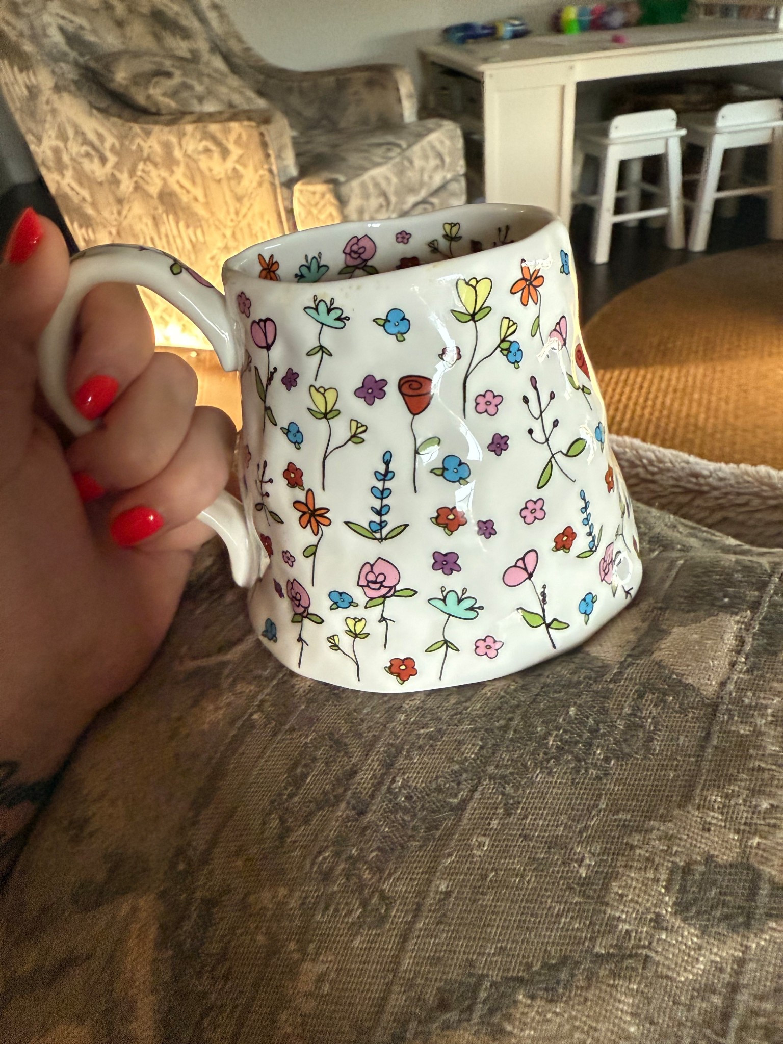 My favorite coffee mug!
Summer flowers coffee cup



#LTKHome #LTKSummerEdit #LTKSeasonal
