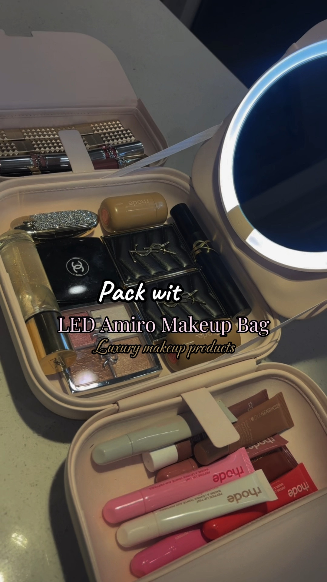 Amiro makeup bag with led light travel essentials 

#LTKBeauty #LTKHoliday #LTKGiftGuide