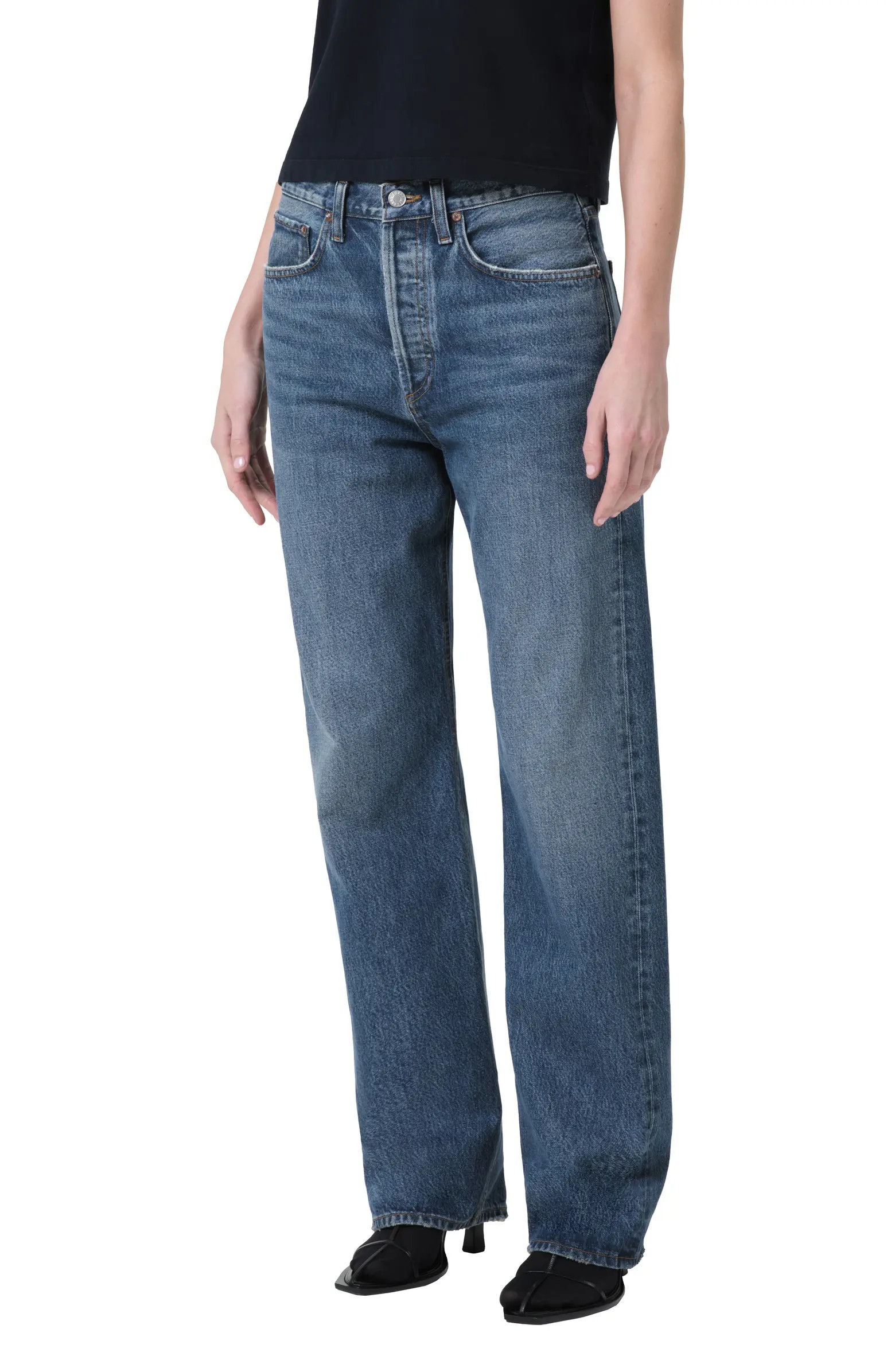 Kelly Ultrahigh Waist Straight Leg Jeans | Nordstrom