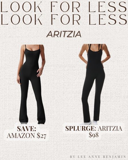 Aritzia lookalike buttery soft flare jumpsuit from Amazon! 
#founditonamazon 

#LTKStyleTip #LTKFindsUnder50 #LTKFitness