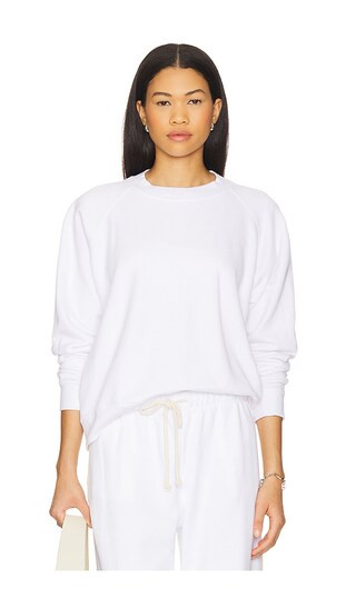 The Eco-terry Crewneck in Powder | Revolve Clothing (Global)