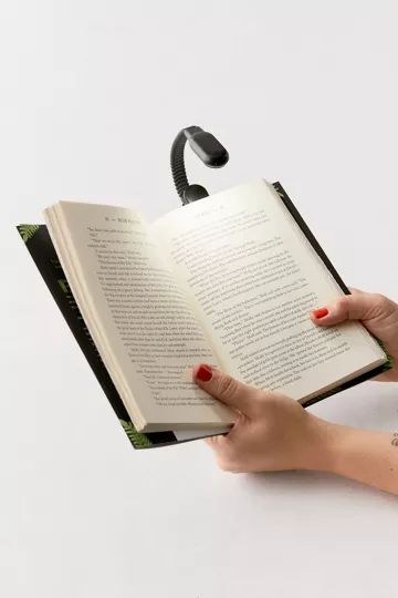 Kikkerland Design Rechargeable Clip Book Light | Urban Outfitters (US and RoW)
