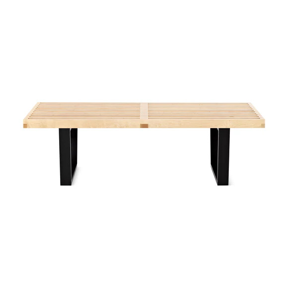 Nelson Platform Bench with Wood Base | 2Modern (US)