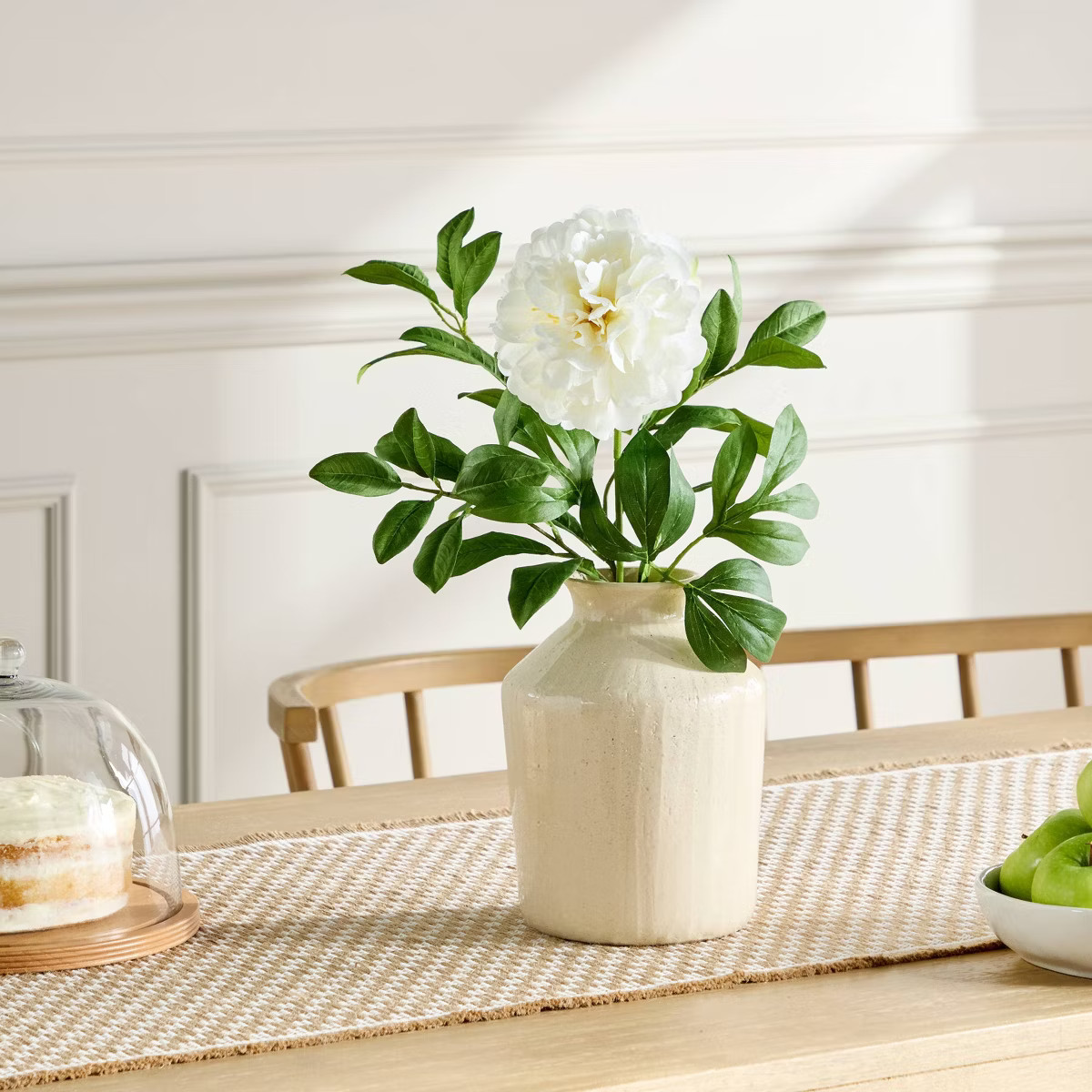 White Peony Artificial Stem - Hearth & Hand™ with Magnolia | Target