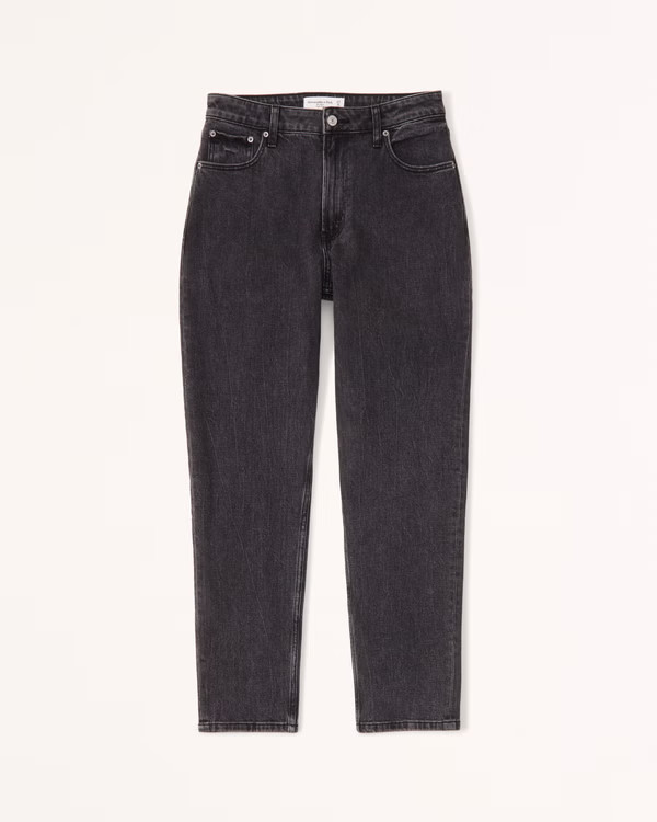 Curve Love High Rise Mom Jean | Abercrombie & Fitch (US)