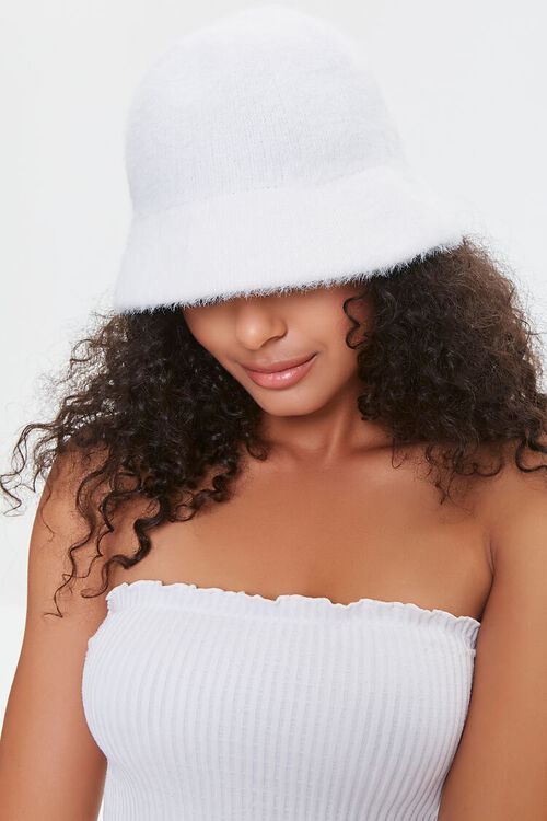 Fuzzy Knit Bucket Hat | Forever 21 (US)