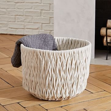Rope Weave Large Storage Basket | West Elm (US)