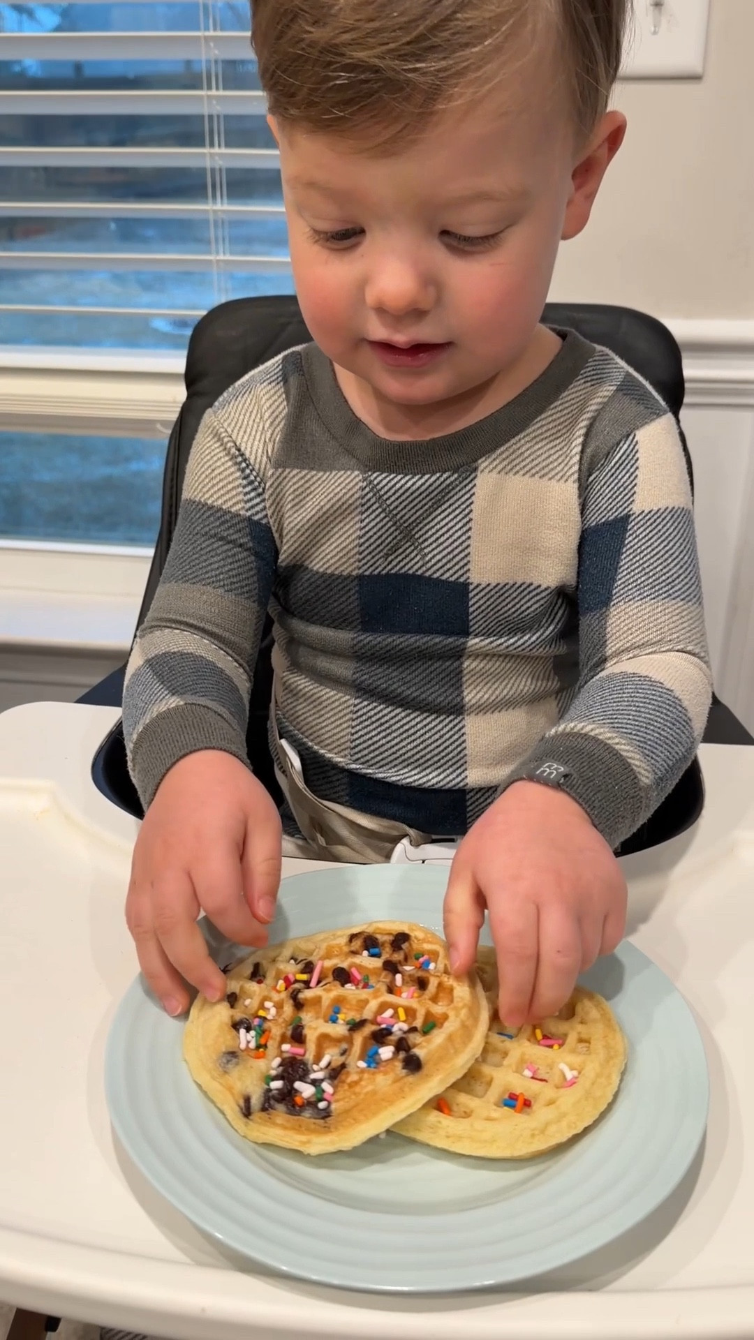 Birthday Waffles! I make these for every birthday! The recipe is from Magnolia Table by Joanna Gaines! 
They’re perfect and fluffy ✨🥰

#LTKmomlife #LTKfoodie #LTKHome