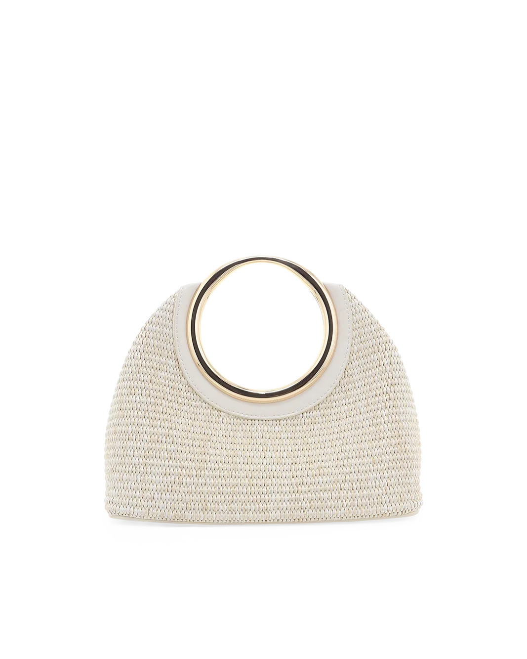MONROE RAFFIA HANDLE BAG - CREAM RAFFIA-BONE-Handbags-BILLINI USA | Billini US