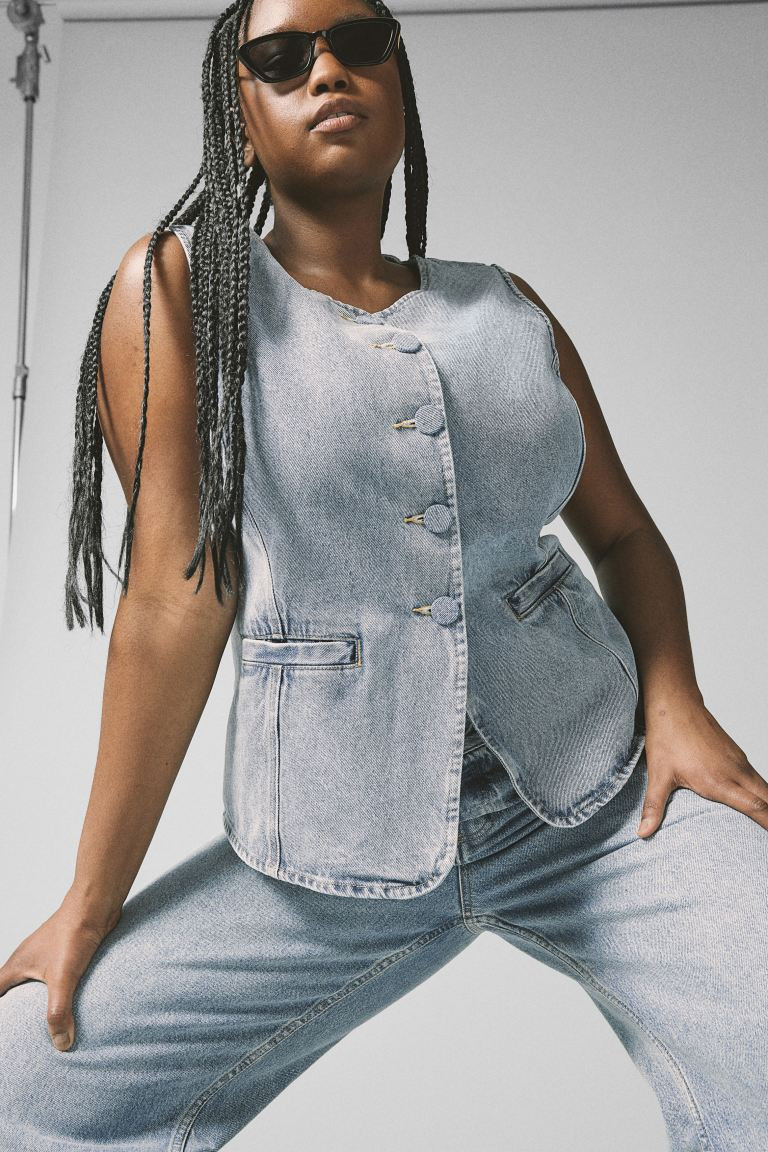 Denim Vest | H&M (US + CA)