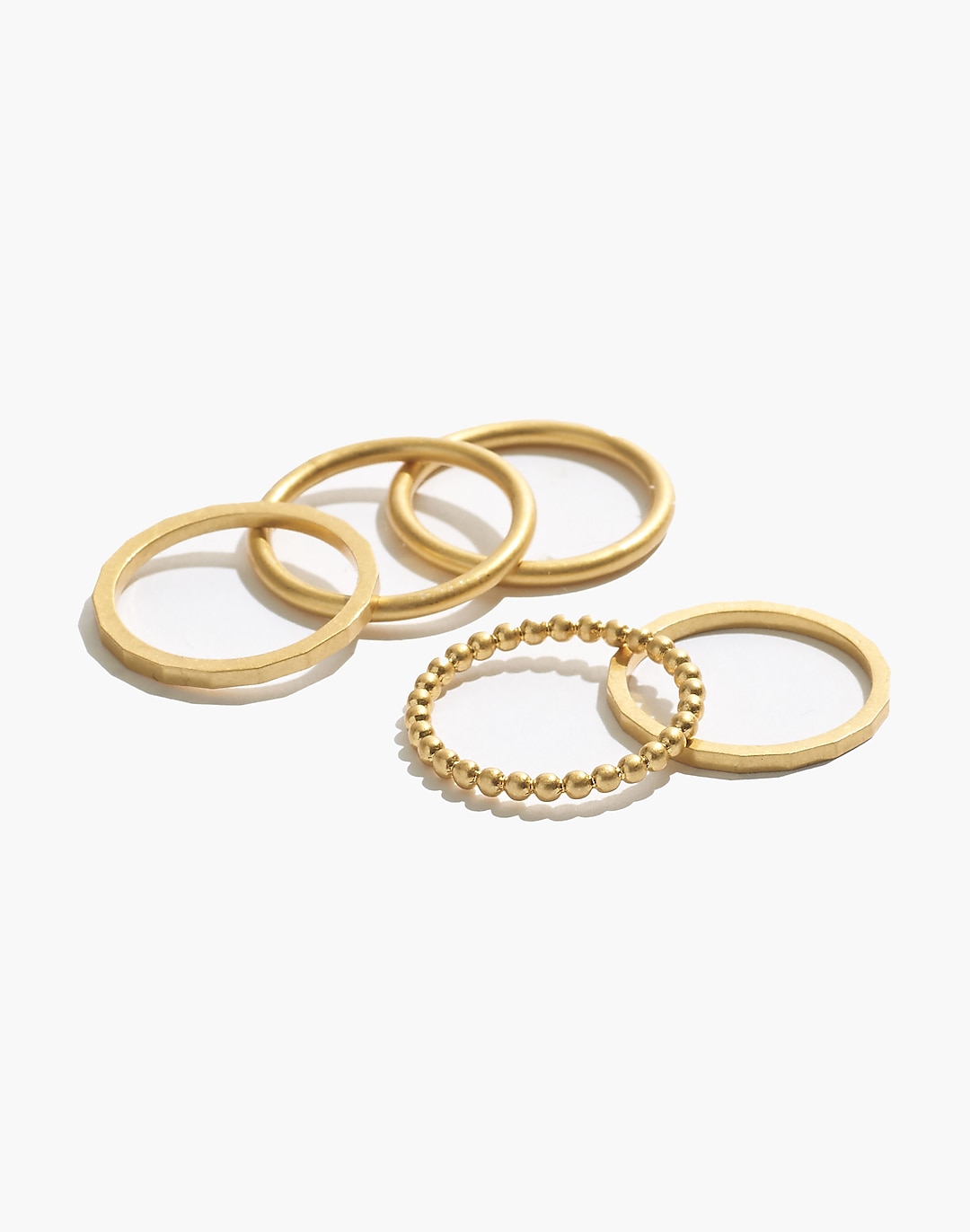 Simple Stacking Ring Set | Madewell
